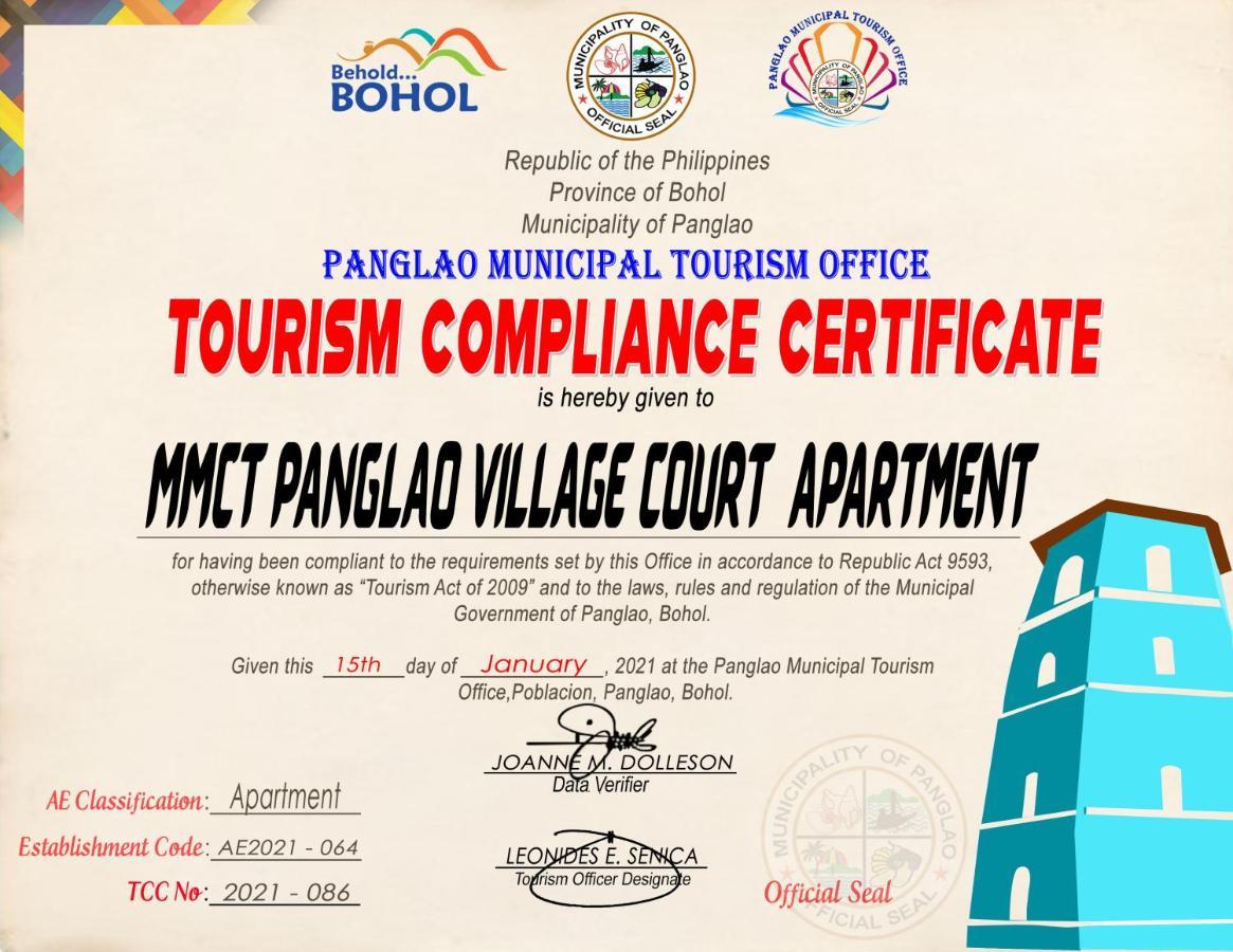 Panglao Village Court Studios Екстериор снимка
